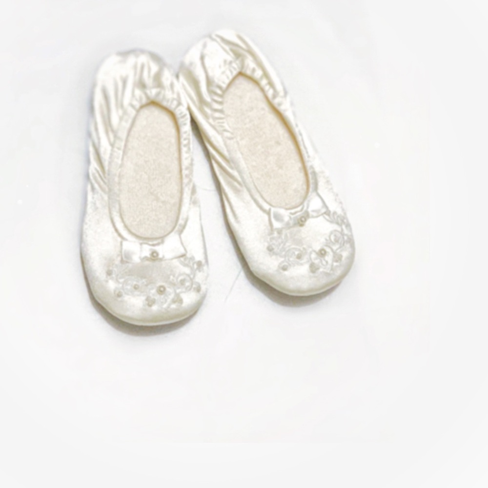 Victoria Lynn Ballerina Slippers Flower Girl Shoes